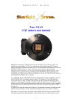 Trius SX-16 CCD camera user manual