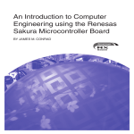 An Introduction to Computer Engineering using the Renesas Sakura