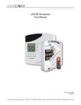 e529.RF Thermostat User Manual