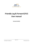 Friendly Log & Forward (FLF) User manual