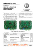 EVBUM2127 - NCN8024 SOIC-28 & TSSOP-28 Evaluation