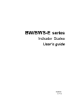 BW/BWS-E series