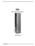 MX System Dimmer Bank Users Manual
