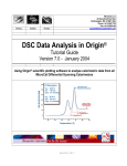 DSC Data Analysis in Origin®