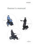 Owner`s manual - Wheelchair Review
