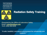 Initial Radiation Safety Training