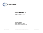 User Manual - Aarcomm Systems Inc
