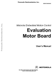 Evaluation Motor Board