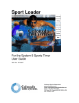 Sport Loader - Colorado Time Systems