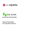 ipLDK-20/100/300/300E Feature Description and