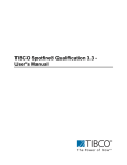 TIBCO Spotfire® Qualification 3.3