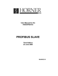 User Manual for the HE693PBS105 Profibus Slave