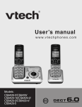 User`s manual - VTech Communications