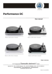 User manual Performance DC 10/2015 english language