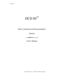 DCD Version 3.6 - Marble Computer