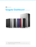 Seagate Dashboard User Manual