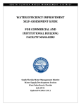 Water Efficiency Improvement Self-Assessment