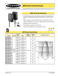 QMT42 Series Fixed-Field Sensors