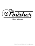 User Manual - Finishing Fitness, Inc.