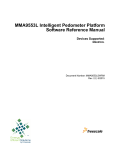 MMA9553L Intelligent Pedometer Platform Software Reference