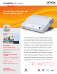 CP-AW3003 - Projector Central