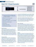 Model 460 Datasheet