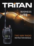 download/view manual for tritan city business radio