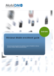 Windows Mobile enrollment guide - Wiki