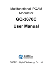 GQ-3670C User Manual