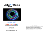 CR150D DMX Cosmic Color Ribbon - Light-O-Rama