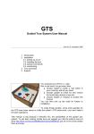 GTS Guided Tour System User Manual