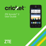 ZTE Sonata™ 2 User Guide