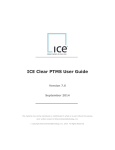 ICE Clear PTMS User Guide