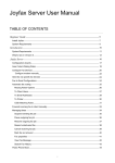 Joyfax Server User Manual - JoyFax Fax over IP(FoIP) fax server