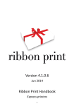 Ribbon Express Manual
