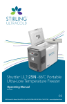 Shuttle™ ULT:25N -86˚C Portable Ultra-Low