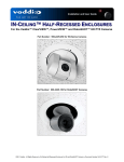 IN-CEILING™ HALF-RECESSED ENCLOSURES