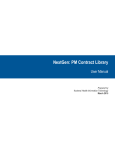 NextGen PM Contract Library User Manual