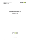 User manual clima DL-110