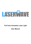 Full Color Animation Laser Light User Manual