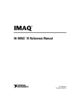 NI-IMAQ VI Reference Manual