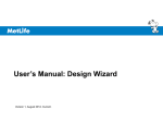 User`s Manual: Design Wizard