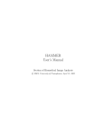 HAMMER User`s Manual - Center for Biomedical Image Computing