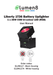 Liberty 1T36 Battery Uplighter
