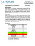 Erwinia amylovora PCR Detection Kit - Protocol