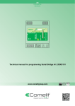 Technical manual for programming Serial Bridge Art