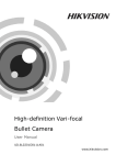 High-definition Vari-focal Bullet Camera
