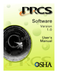 the e-PRCS User Manual (210 Kb PDF file)