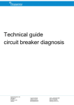 Technical guide circuit breaker diagnosis