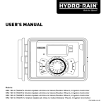 USER`S MANUAL - Orbit Irrigation Products